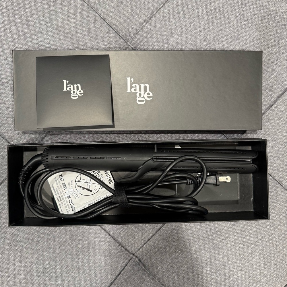 L’ANGE Hair Curler with Cooling Air Vents hair straightener flat iron - Picture 7 of 8